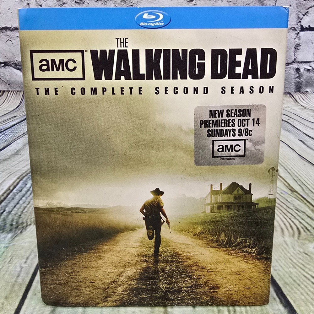 The Walking Dead Season 2 Blu-ray 2011 Complete Second‎ Season AMC TV-Series NEW
